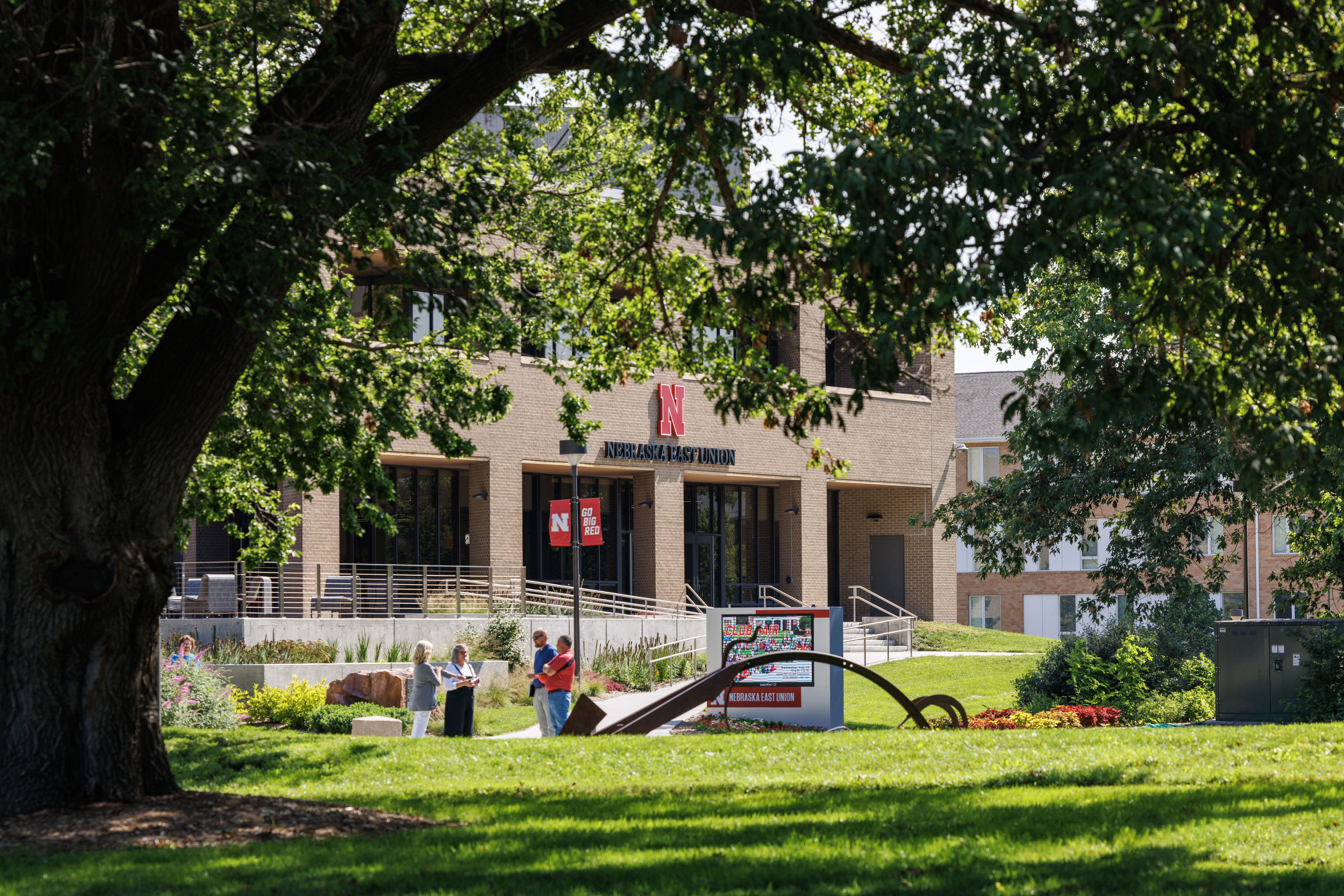 Nebraska East Union entrance