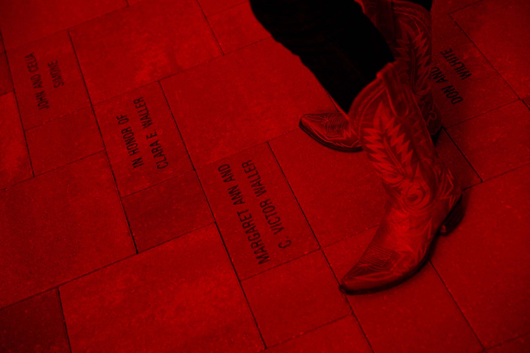 red boots bricks hero