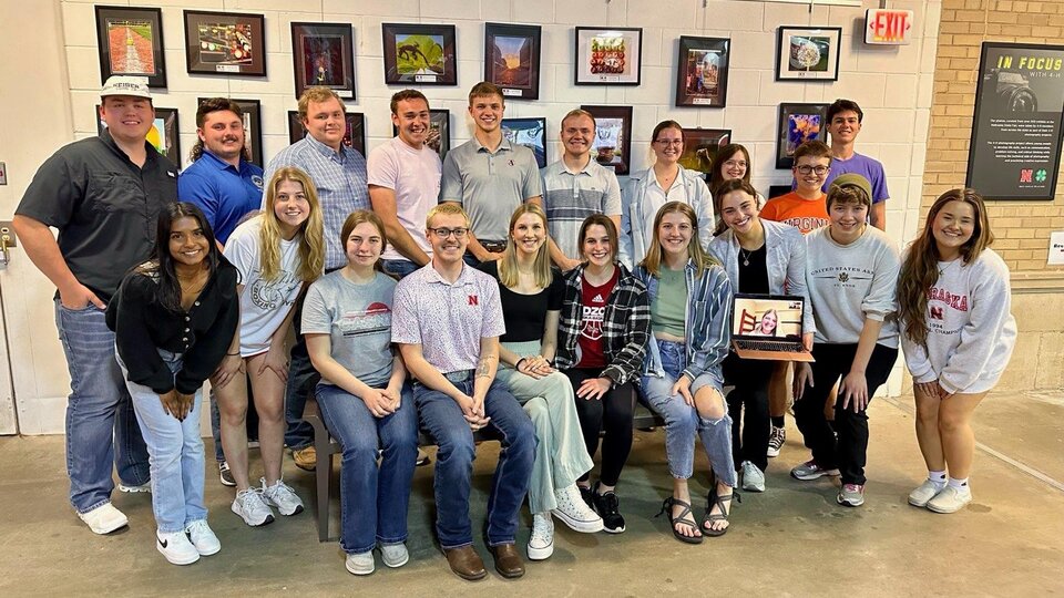Group photo of the CASNR Student Advisory Board
