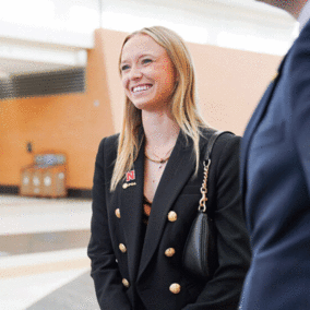 Peyton Cusick, a junior PGA golf management major, attended the 108th PGA Annual Meeting in Grand Rapids, Michigan, in November 2024.
