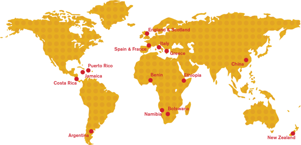 map of the world